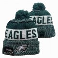 2024 NPhiladelphia Eagles green white NFL Sports Cuffed Knit Hats 02