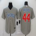 Nike Chicago Cubs Anthony Rizzo #44 gray majestic baseball Jersey