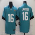 Nike Jacksonville Jaguars #16 Trevor Lawrence green color Rush Limited Jersey