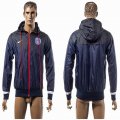 2015 Paris St GermainTraining All Weather Jacket - Barcelona's deep blue