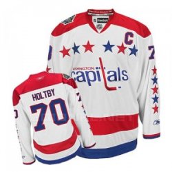 Braden Holtby Jersey 70 White Washington Capitals Jersey