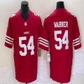 San Francisco 49ers #54 Fred Warner red Nike Vapor F.U.S.E. Limited Jersey 03