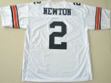 NCAA jerseys Cam Newton 2 White