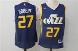 Utah Jazz #27 Rudy Gobert purple nba Jersey