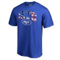 Men's New York Jets NFL Pro Line by Fanatics Branded Royal Banner Wave Big & Tall T-Shirt