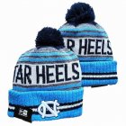 2024 North Carolina Tar Heels skyblue white NCAA Sport Cuffed Knit Hats