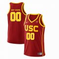 Custom USC Trojans red college basketball jersey