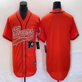 Nike Philadelphia Flyers blank red NHL hockey jerseys Joint name 02