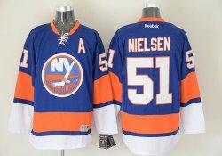 Reebok New York Islanders 51# Frans Nielsen blue Ice hockey Jersey