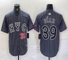 Nike New York Mets #39 Edwin Diaz gray majestic majestic baseball jerseys city version 01