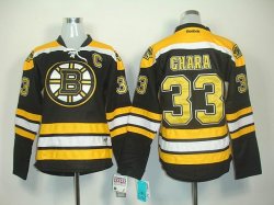 Reebok Boston Bruins 33# Chara Black Jersey