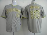 Pittsburgh Pirates 18 Walker gray camo mlb jerseys