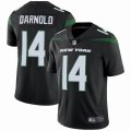 Youth Nike New York Jets #14 Sam Darnold black Color Rush Limited Jersey-BD