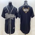 Nike Baltimore Ravens blank black baseball jerseys Joint name-BD 01