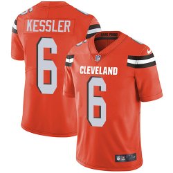 Cleveland Browns #6 Kessler orange Nike Color Rush Limited Jerseys