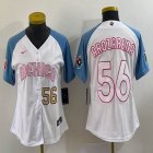 Youth 2023 World Cup Mexico #56 Randy Arozarena white skyblue majestic baseball jerseys 08