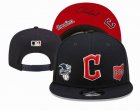 2023 Cleveland Guardians black MLB Snapback Hats-YD