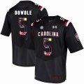 Custom South Carolina #5 Rico Dowdle black fashion college football jersey