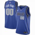 Customized Dallas Mavericks light blue basketball jerseys