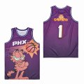 Phoenix Suns #1 Purple NBA basketball Jerseys -SG