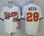 Clemson Tigers #28 Seth Beer White College Baseball Stitched Nike NCAA Jersey