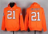 Nike Cleveland Browns 21 Gilbert orange nfl Hooded Sweatshirt