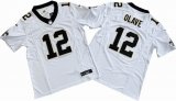 New Orleans Saints 12# Chris Olave white Nike Vapor F.U.S.E. Limited Jersey