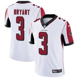 Nike Atlanta Falcons #3 Bryant white color Rush Limited Jersey