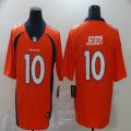 Nike Broncos #10 Jerry Jeudy orange Color Rush Limited Jerseys-BD