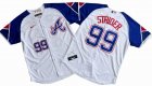 Men's Atlanta Braves Ronald 99# Spencer Strider Nike White City Connect Limited Player Jersey