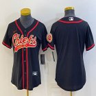 Youth Nike Kansas City Chiefs black baseball jerseys Joint name-BD