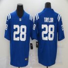 Indianapolis Colts #28 Jonathan Taylor Nike blue Color Rush Limited Jersey