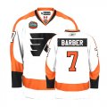 Philadelphia Flyers 7 Barber white NHL Jerseys