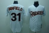 San Diego Padres 31# Winfield white jersey