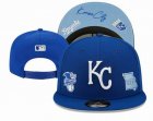 2023 kansas City Royals blue MLB Snapback Hats-YD