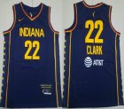 Nike Iowa Hawkeyes #22 Caitlin Clark blue College Basketball Jerseys