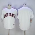 2016 Cleveland Indians blank white throwback baseball jerseys