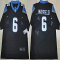 Nike Carolina Panthers #6 Baker Mayfield black nike Color Rush Limited Jersey