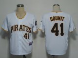 MLB Jerseys Pittsburgh Pirates 41 Doumit White