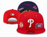 2023 Philadelphia Phillies red MLB Snapback Hats-YD