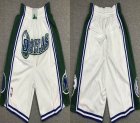 Dallas Mavericks white NBA Shorts city version