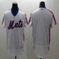 2016 New York Mets blank White Blue Strip elite baseball Jerseys