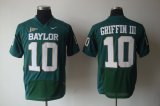 NCAA GRIFFIN III 10# green jerseys