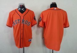 Houston Astros Blank orange MLB Jerseys