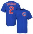 Chicago Cubs Ryan Theriot 2# Blue MLB Jersey