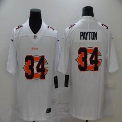 Nike Chicago Bears #34 Walter Payton white fashion Color Rush Limited Jerseys-BD