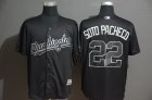 Washington Nationals #22 Soto Pacheco black majestic baseball jersey