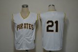 Mlb Pittsburgh Pirates 21# white 1960 throwback mlb jerseys