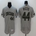 Chicago Cubs Anthony Rizzo #44 gray Flexbase Authentic Collection Jersey-BD