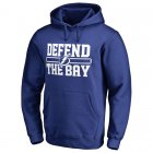 Men's Tampa Bay Lightning Fanatics Branded Royal Hometown Collection Defend Pullover Hoodie